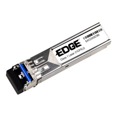 Edge Memory E1MG LX OM EDGE SFP mini GBIC transceiver module equivalent to Brocade E1MG LX OM Gigabit Ethernet 1000Base LX LC single mode up to 6.2