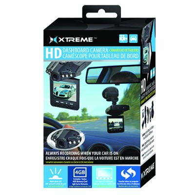 Jem Accessories XDC6-1001-BLK High Definition Dashboard Camera Jem Accessories XDC6-1001-BLK High Definition Dashboard Camera