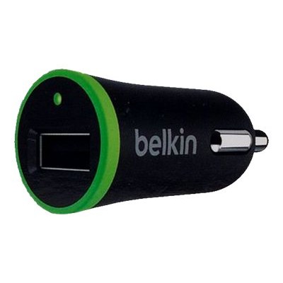 Belkin F8J054BTBLK BOOST?UP Car Charger Power adapter car 12 Watt USB power only black for Apple iPhone 5 5c 5s