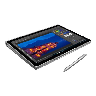 Microsoft 9EQ 00001 Surface Book Tablet with detachable keyboard Core i5 6300U 2.4 GHz Win 10 Pro 64 bit 8 GB RAM 512 GB SSD 13.5 touchscreen 30