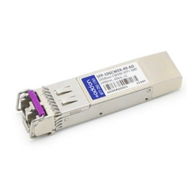 AddOn Computer Products SFP 10GCWER 49 AO MRV SFP 10GCWER 49 Compatible TAA compliant 10GBase CWDM SFP Transceiver SMF 1490nm 40km LC DOM