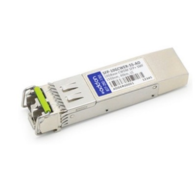 AddOn Computer Products SFP 10GCWER 55 AO MRV SFP 10GCWER 55 Compatible TAA compliant 10GBase CWDM SFP Transceiver SMF 1550nm 40km LC DOM
