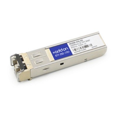 AddOn Computer Products MGBM GSX AO Amer Networks MGBM GSX Compatible TAA compliant 1000Base SX SFP Transceiver MMF 850nm 550m LC