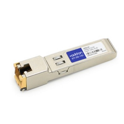 AddOn Computer Products 10050 AO Extreme Networks 10050 Compatible TAA Compliant 1000Base TX SFP Transceiver Copper 100m RJ 45