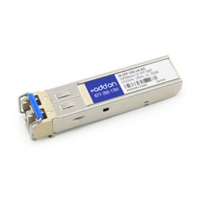 AddOn Computer Products JX SFP 1GE LX AO Juniper Networks JX SFP 1GE LX Compatible TAA Compliant 1000Base LX SFP Transceiver SMF 1310nm 10km LC DOM