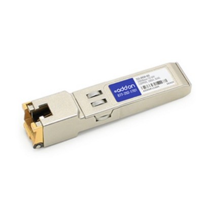 AddOn Computer Products 321 0434 AO NetScout 321 0434 Compatible TAA Compliant 1000Base TX SFP Transceiver Copper 100m RJ 45