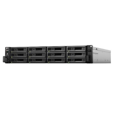 Synology RS3617XS+ RackStation RS3617xs+ - NAS server - 12 bays - rack-mountable - SATA 6Gb/s - RAID 0 1 5 6 10 JBOD - Gigabit Ethernet - iSCSI - 2U Synology RS3617XS+ RackStation RS3617xs+ - NAS server - 12 bays - rack-mountable - SATA 6Gb/s - RAID 0 1 5 6 10 JBOD - Gigabit Ethernet - iSCSI - 2U