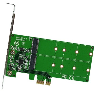 Syba Multimedia SI-PEX40115 2 PORT M.2 TO PCI-E X1 ADAPTER B OR B+M KEY Syba Multimedia SI-PEX40115 2 PORT M.2 TO PCI-E X1 ADAPTER B OR B+M KEY