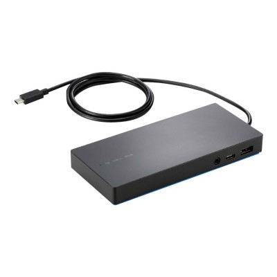 HP Inc. X7W54UT#ABA Elite USB-C Docking Station - Docking station - GigE - 65 Watt - Smart Buy - US - for ProBook 430 G4 440 G4 HP Inc. X7W54UT#ABA Elite USB-C Docking Station - Docking station - GigE - 65 Watt - Smart Buy - US - for ProBook 430 G4 440 G4