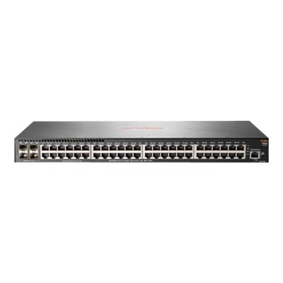 Hewlett Packard Enterprise JL254A ABA Aruba 2930F 48G 4SFP Switch L3 managed 48 x 10 100 1000 4 x 1 Gigabit 10 Gigabit SFP uplink rack mountab