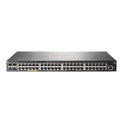 Hewlett Packard Enterprise JL262A ABA Aruba 2930F 48G PoE 4SFP Switch L3 managed 48 x 10 100 1000 PoE 4 x Gigabit SFP uplink rack mountable
