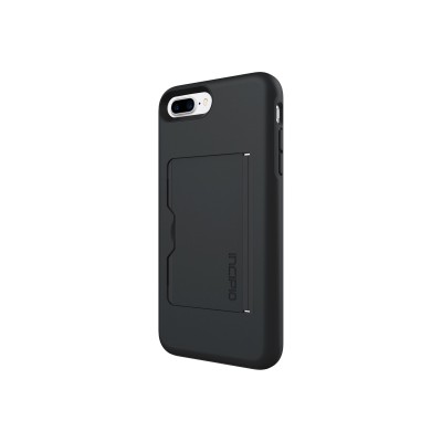 Incipio IPH 1503 BLK Stowaway Credit Card Case with Integrated Stand for iPhone 7 Plus Black