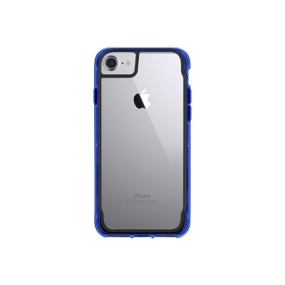 Griffin GB42995 Survivor Back cover for cell phone polycarbonate thermoplastic polyurethane blue clear for Apple iPhone 6 6s 7