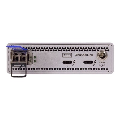 ATTO TLNS-3101-D00 ThunderLink NS 3101 - Network adapter - Thunderbolt 3 - 10 Gigabit SFP+ x 1 ATTO TLNS-3101-D00 ThunderLink NS 3101 - Network adapter - Thunderbolt 3 - 10 Gigabit SFP+ x 1