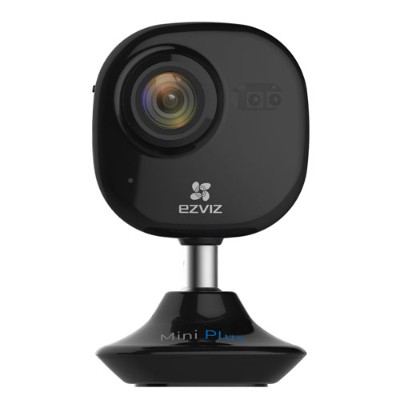 EZVIZ EZMINPLSBKG16 1080p Wi-Fi Indoor Camera with 16GB microSD Card - Black EZVIZ EZMINPLSBKG16 1080p Wi-Fi Indoor Camera with 16GB microSD Card - Black