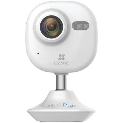 EZVIZ EZMINPLSWHG16 1080p Wi-Fi Indoor Camera with 16GB microSD Card - White EZVIZ EZMINPLSWHG16 1080p Wi-Fi Indoor Camera with 16GB microSD Card - White