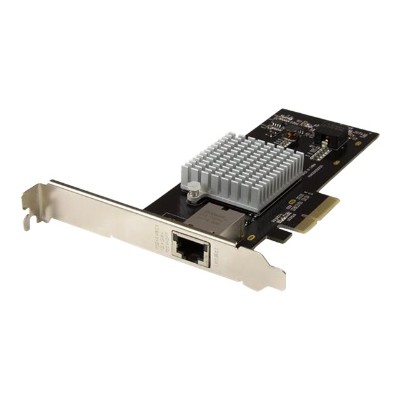 StarTech.com ST10000SPEXI 1-Port 10G Ethernet Network Card - PCI Express - 10GbE NIC with Intel X550-AT Chip - 10GBase-T / NBASE-T Compliant StarTech.com ST10000SPEXI 1-Port 10G Ethernet Network Card - PCI Express - 10GbE NIC with Intel X550-AT Chip - 10GBase-T / NBASE-T Compliant