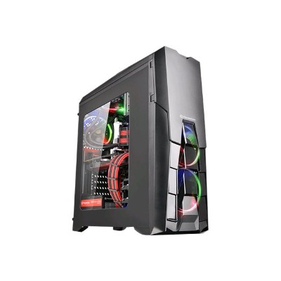 ThermalTake CA-1G2-00M1WN-00 Versa N25 - Mid tower - ATX - no power supply (PS/2) - black - USB/Audio ThermalTake CA-1G2-00M1WN-00 Versa N25 - Mid tower - ATX - no power supply (PS/2) - black - USB/Audio