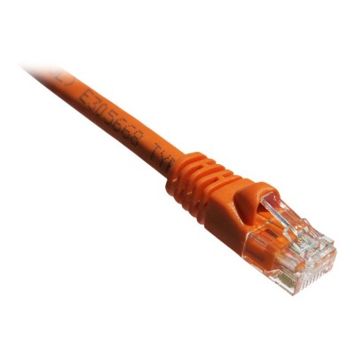 Axiom Memory AXG96540 Patch cable RJ 45 M to RJ 45 M 6 ft UTP CAT 6 molded snagless stranded orange