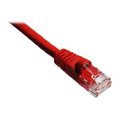 Axiom Memory AXG96542 Patch cable RJ 45 M to RJ 45 M 6 ft UTP CAT 6 molded snagless stranded red