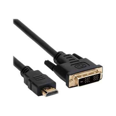 Axiom Memory HDMIMDVIDM03-AX HDMI cable - HDMI / DVI - HDMI (M) to DVI-D (M) - 3 ft Axiom Memory HDMIMDVIDM03-AX HDMI cable - HDMI / DVI - HDMI (M) to DVI-D (M) - 3 ft