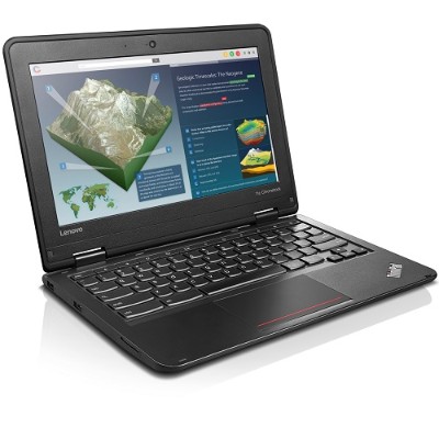 Lenovo 20GE0003US ThinkPad Yoga 11e Chromebook 20GE Flip design Celeron N3160 1.6 GHz Chrome OS 4 GB RAM 16 GB eMMC 11.6 IPS touchscreen 1366 x 76
