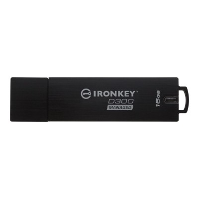 Kingston IKD300M/16GB 16GB IronKey D300 Managed Encrypted USB 3.0 FIPS Level 3 Kingston IKD300M/16GB 16GB IronKey D300 Managed Encrypted USB 3.0 FIPS Level 3