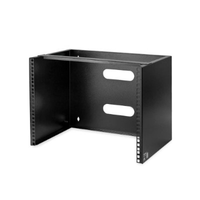StarTech.com WALLMOUNT8 8U 12in Deep Wall Mounting Bracket for Patch Panel - Wall Mount Bracket StarTech.com WALLMOUNT8 8U 12in Deep Wall Mounting Bracket for Patch Panel - Wall Mount Bracket