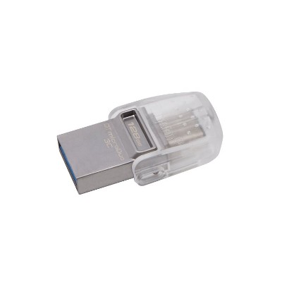 Kingston DTDUO3C/128GB 128GB DT microDuo 3C USB 3.0/3.1 + Type-C flash drive Kingston DTDUO3C/128GB 128GB DT microDuo 3C USB 3.0/3.1 + Type-C flash drive