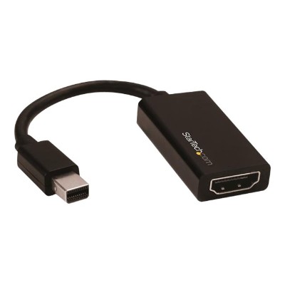 StarTech.com MDP2HD4K60S Mini DisplayPort to HDMI Adapter - 4K mDP to HDMI Converter - UHD 4K 60Hz StarTech.com MDP2HD4K60S Mini DisplayPort to HDMI Adapter - 4K mDP to HDMI Converter - UHD 4K 60Hz