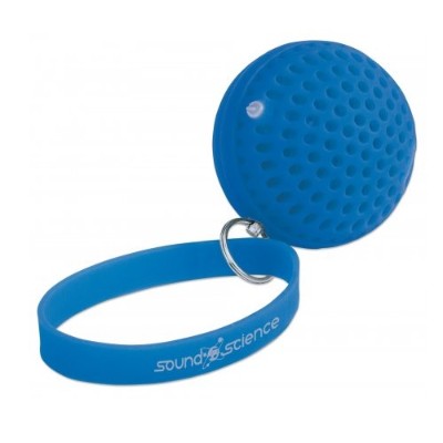 Manhattan 162449 Sound Science Atom Glowing Bluetooth Speake - Blue Manhattan 162449 Sound Science Atom Glowing Bluetooth Speake - Blue