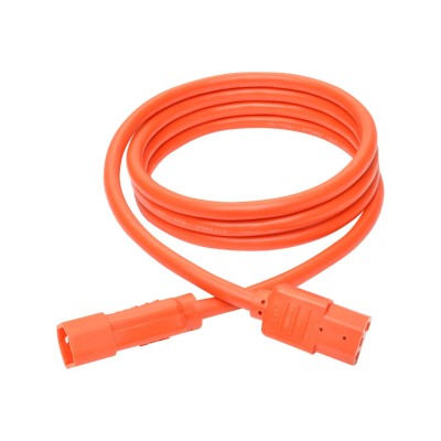 TrippLite P005-006-AOR 6ft Heavy Duty Power Extension Cord 15A 14 AWG C14 C13 Orange 6' - Power extension cable - IEC 60320 C14 to IEC 60320 C13 - 6 ft - orange TrippLite P005-006-AOR 6ft Heavy Duty Power Extension Cord 15A 14 AWG C14 C13 Orange 6' - Power extension cable - IEC 60320 C14 to IEC 60320 C13 - 6 ft - orange