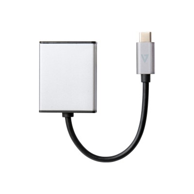 V7 V7UCDP-ALUGR-1NC External video adapter - USB Type-C - DisplayPort - black aluminum gray V7 V7UCDP-ALUGR-1NC External video adapter - USB Type-C - DisplayPort - black aluminum gray