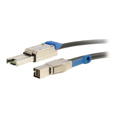 Cables To Go 54259 SAS internal cable - SAS 12Gbit/s - 4x Mini SAS HD (SFF-8644) to 26 pin 4x Mini SAS - 19.7 ft - solid - black Cables To Go 54259 SAS internal cable - SAS 12Gbit/s - 4x Mini SAS HD (SFF-8644) to 26 pin 4x Mini SAS - 19.7 ft - solid - black