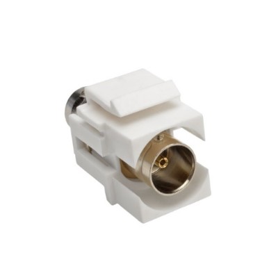 TrippLite A230-001-KP BNC Keystone Panel Mount Coupler All-in-One Coaxial F/F 75 Ohms TrippLite A230-001-KP BNC Keystone Panel Mount Coupler All-in-One Coaxial F/F 75 Ohms