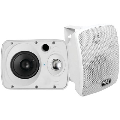 Pyle PDWR64BTW 6.5 Indoor/Outdoor 800-Watt Bluetooth Speaker System (White) Pyle PDWR64BTW 6.5 Indoor/Outdoor 800-Watt Bluetooth Speaker System (White)