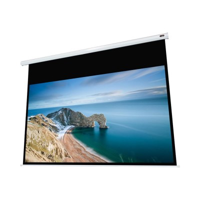 EluneVision EV-J-120-1.2 High Definition Format - Projection screen - ceiling mountable - motorized - 110 V - 120 in (120.1 in) - 16:9 - Cinema White - white EluneVision EV-J-120-1.2 High Definition Format - Projection screen - ceiling mountable - motorized - 110 V - 120 in (120.1 in) - 16:9 - Cinema White - white