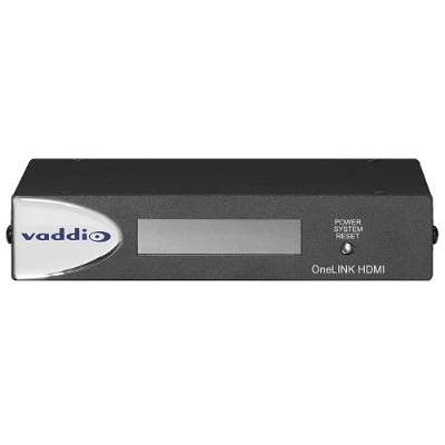 Compatible with Vaddio's HDBaseT cameras  this OneLINK kit provides more freedom of choice for camera selection and equipment placement.