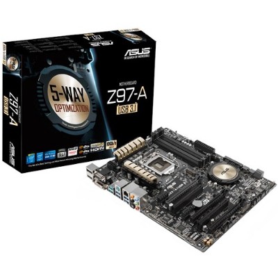 ASUS Z97-A/USB 3.1-OB Z97-A/USB 3.1 Socket 1150 ATX Motherboard (Open Box Product Limited Availability No Back Orders) ASUS Z97-A/USB 3.1-OB Z97-A/USB 3.1 Socket 1150 ATX Motherboard (Open Box Product Limited Availability No Back Orders)