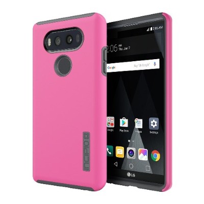 Incipio LGE-311-PKCH DualPro Hard Shell Case with Impact Absorbing Core for LG V20 - Pink/Charcoal Incipio LGE-311-PKCH DualPro Hard Shell Case with Impact Absorbing Core for LG V20 - Pink/Charcoal