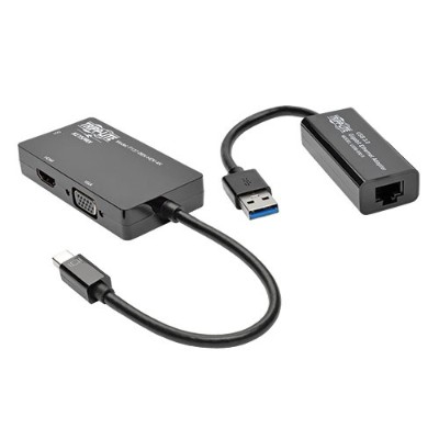 TrippLite P137-GHDV-V2-K 4K Video and Ethernet 2-in-1 Accessory Kit for Microsoft Surface and Surface Pro TrippLite P137-GHDV-V2-K 4K Video and Ethernet 2-in-1 Accessory Kit for Microsoft Surface and Surface Pro