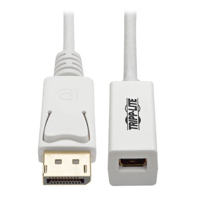 TrippLite P134-003-MDP DisplayPort to Mini DisplayPort Cable Adapter 4K x 2K/3840 x 2160 (M/F) 3 ft. TrippLite P134-003-MDP DisplayPort to Mini DisplayPort Cable Adapter 4K x 2K/3840 x 2160 (M/F) 3 ft.