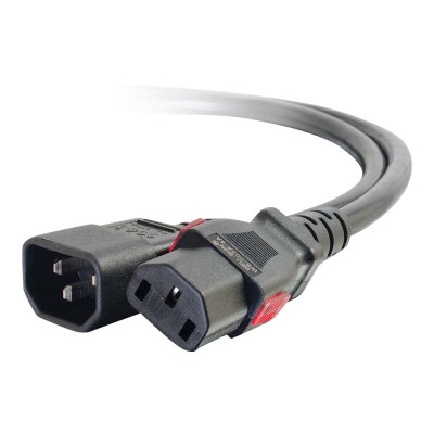 Cables To Go 10360 Power cable - IEC 60320 C14 to IEC 60320 C13 - AC 250 V - 10 A - 6 ft - black Cables To Go 10360 Power cable - IEC 60320 C14 to IEC 60320 C13 - AC 250 V - 10 A - 6 ft - black