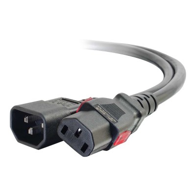 Cables To Go 10361 Power cable - IEC 60320 C14 to IEC 60320 C13 - AC 250 V - 10 A - 10 ft - black Cables To Go 10361 Power cable - IEC 60320 C14 to IEC 60320 C13 - AC 250 V - 10 A - 10 ft - black