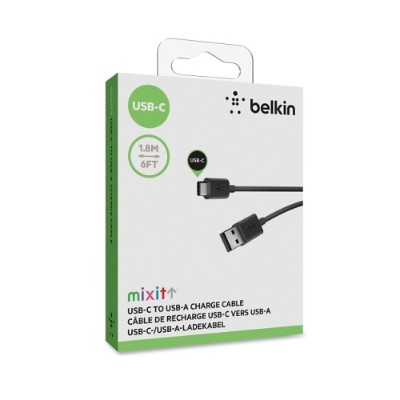 Belkin F2CU032BT06 6Ft 2.0 USB A to USB C Charge Cable for MacBook