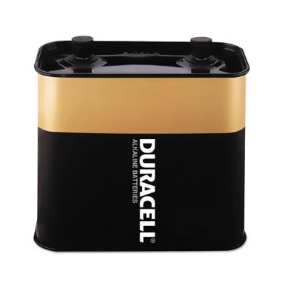 Duracell MN918 6 Volt DC Alkaline Lantern Battery Screw-Top - 1 Each Duracell MN918 6 Volt DC Alkaline Lantern Battery Screw-Top - 1 Each
