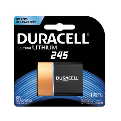 Duracell DL245BPK 6 Volt DC Ultra High-Power Lithium Batteries - 1 Each