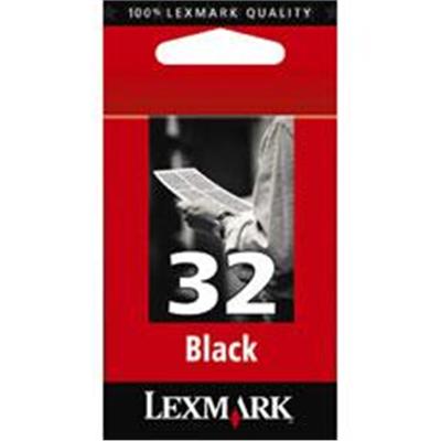 Lexmark 18C0032 Cartridge No. 32 Black original ink cartridge for P43XX 6250 6350 915 X33XX 52XX 54XX 7170 73XX 83XX Z81X
