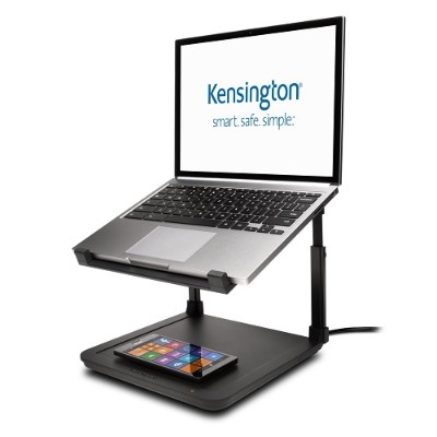 Kensington 52784 SmartFit Laptop Riser with Wireless Phone Charging Pad Kensington 52784 SmartFit Laptop Riser with Wireless Phone Charging Pad