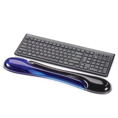 Kensington 62397 Duo Gel Keyboard Wrist Rest - Blue/Black Kensington 62397 Duo Gel Keyboard Wrist Rest - Blue/Black